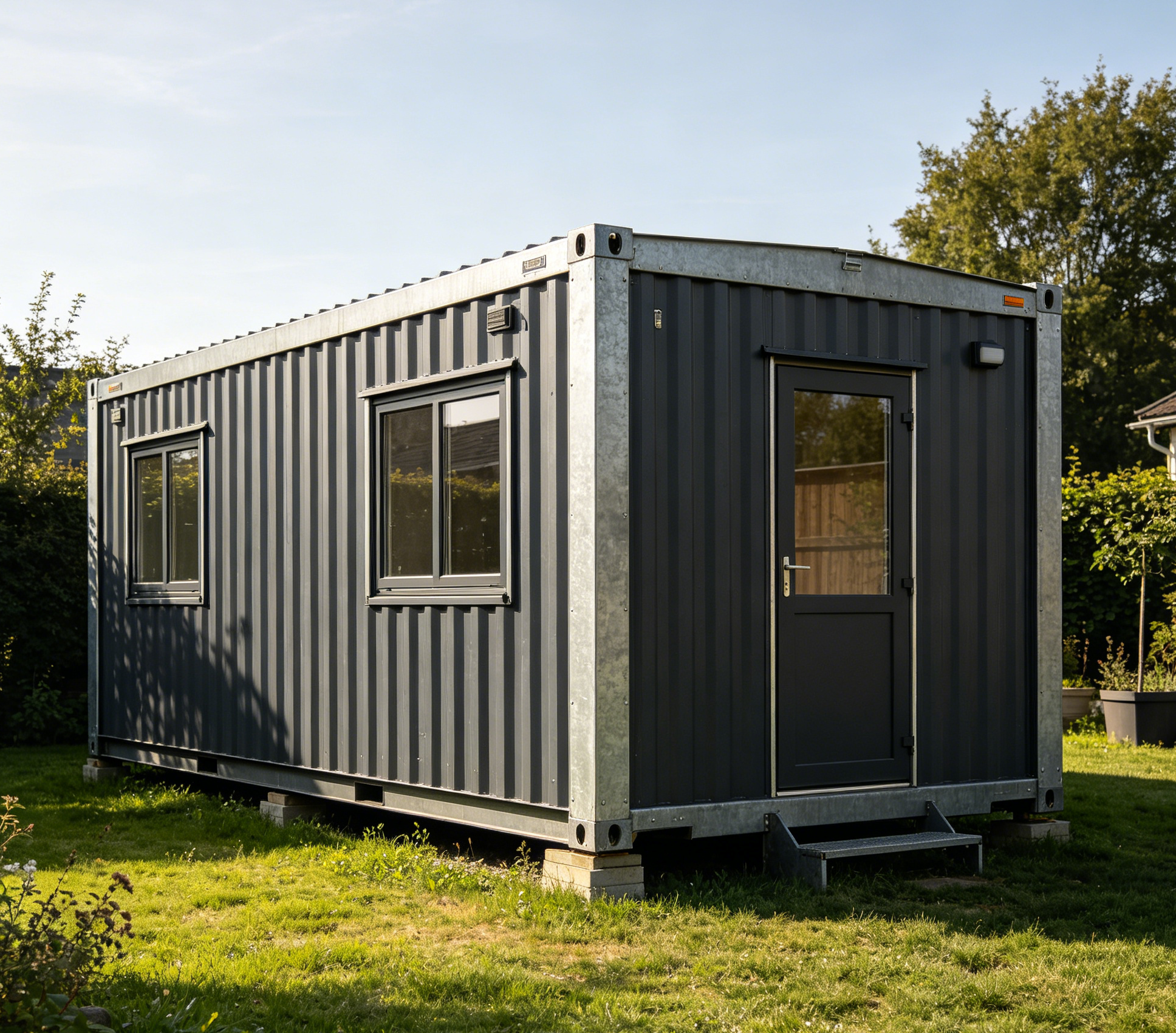 Home Office Guest Room - Backyard Studio Modular House with Tiny