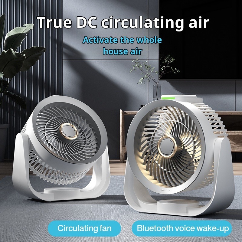 Usb Desk Fan - Smart Desk Fan Voice Activated Night