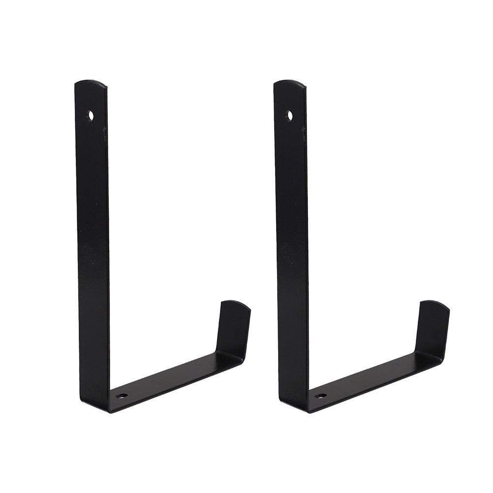 Home Office With Plants - 1Pair Balcony Flowerpot Hanging Hook Sturdy