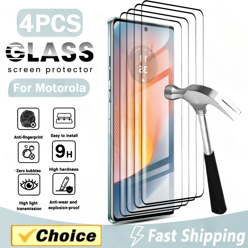 Home Office Microsoft - MotorolaEdge50Fusion 5G Case 4Pcs 3D Glass