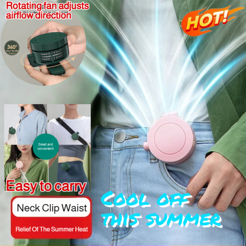 Usb Desk Fan - 2-in-1 USB Clip Fan Mini Portable