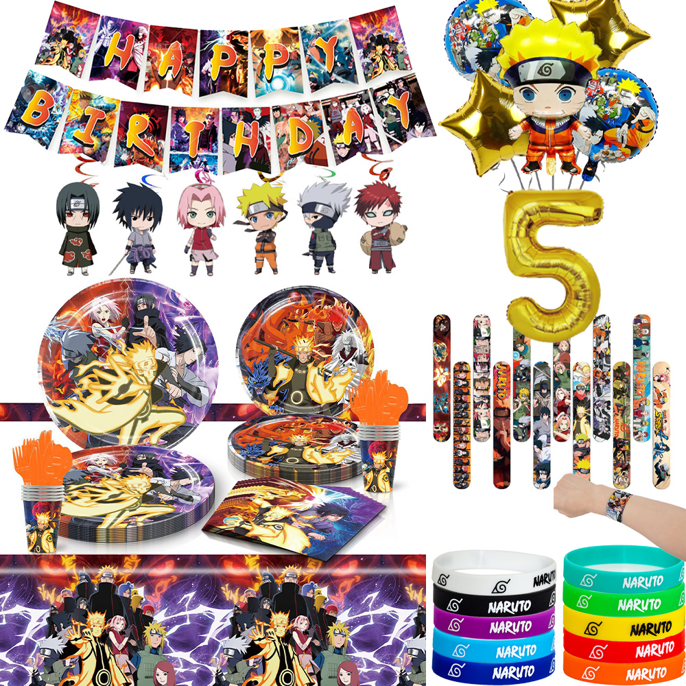 Home Office Guest Room - Naruto Birthday Party Supplies Set Uzumaki
