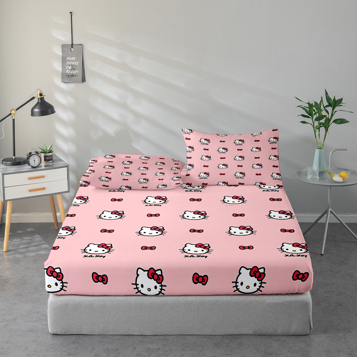 Home Office Guest Room - 3-Piece High-Definition Digital Print Bed Sheet