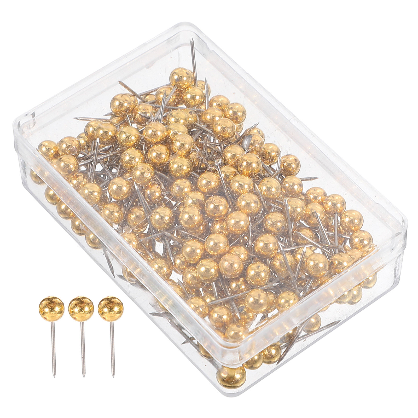 200Pcs Gold Decorative Push Pi - Home Office Head review and price