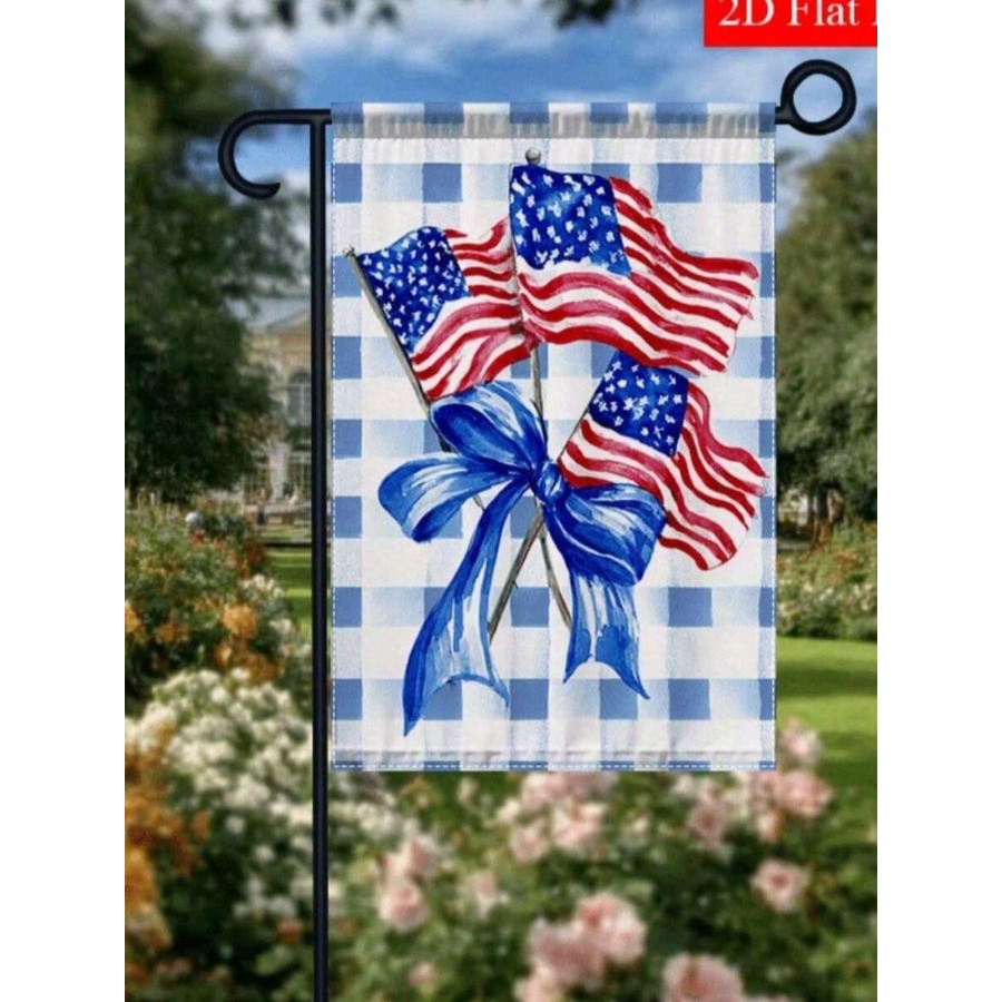 1 2D Flat Garden Flag 12x18 In - Home Office With Plants review and price