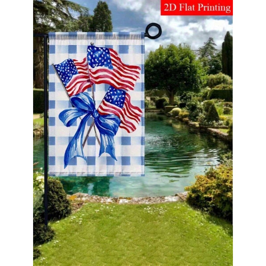 1 2D Flat Garden Flag 12x18 In - Home Office With Plants review and price