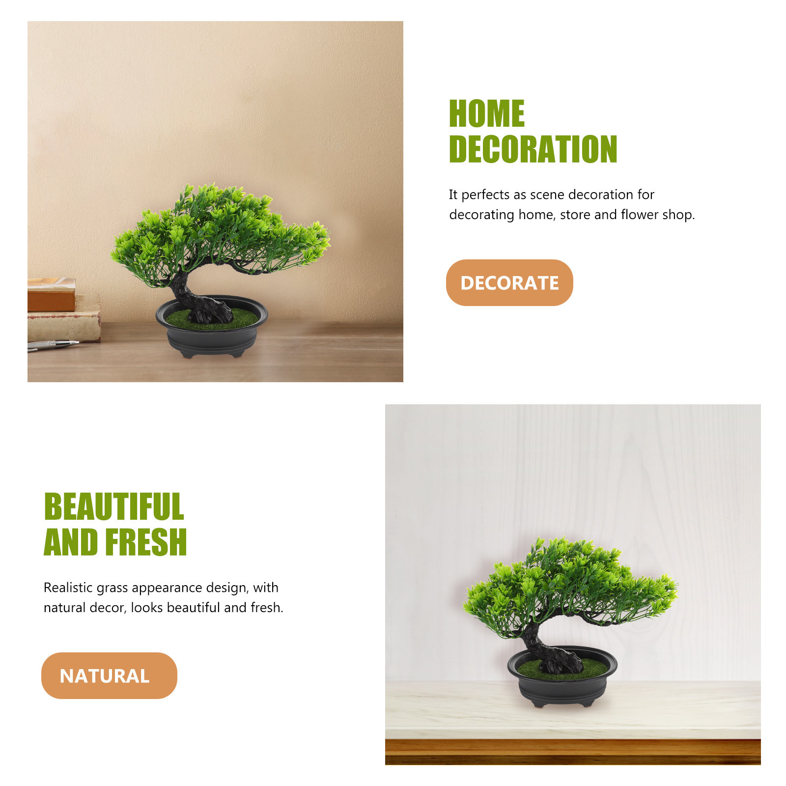 Faux Bonsai Pine Tree Artifici - Home Office Guest Room review and price