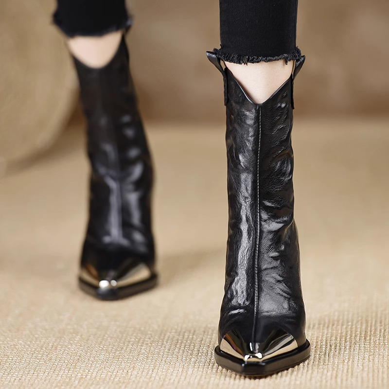 Women's Fashion Thick Heel Sin - Home Office Head review and price