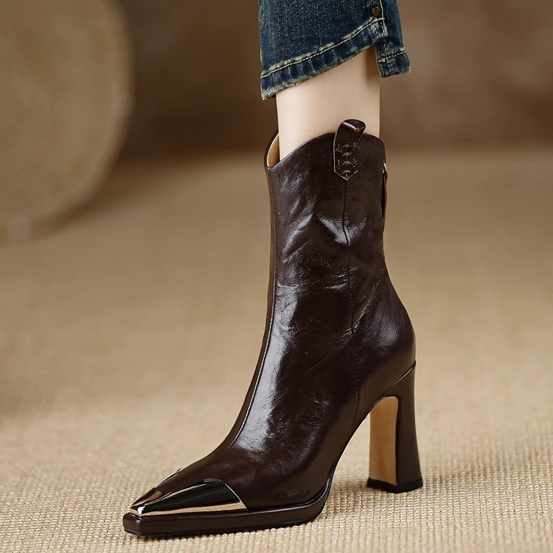 Women's Fashion Thick Heel Sin - Home Office Head review and price