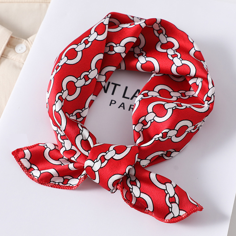 Women scarf  50*50cm Square Sk - Home Office Head review and price