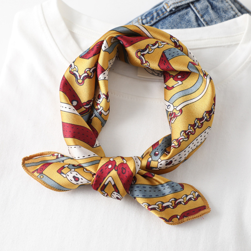Women scarf  50*50cm Square Sk - Home Office Head review and price