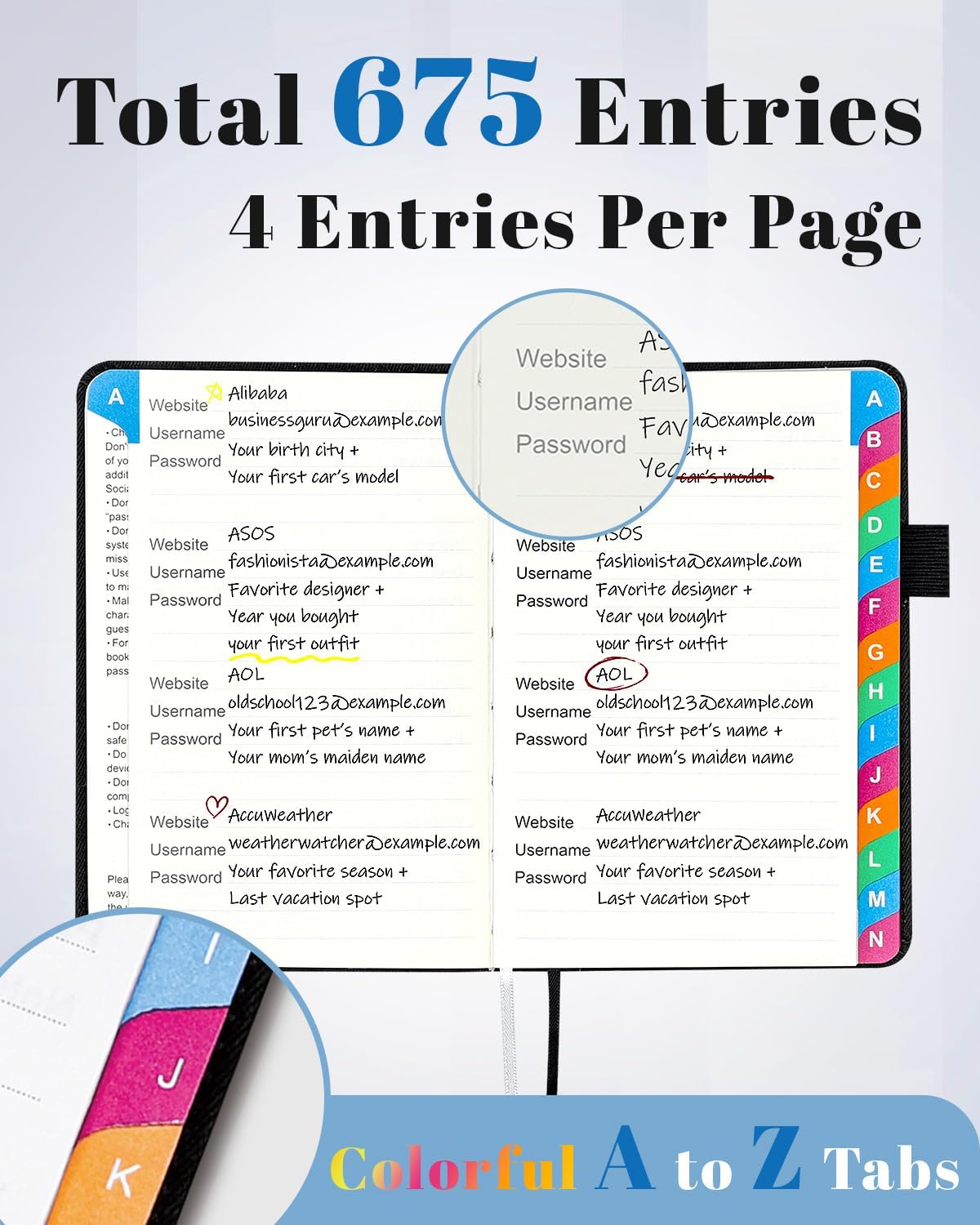 Small Password Keeper Book wit - Home Office Login review and price