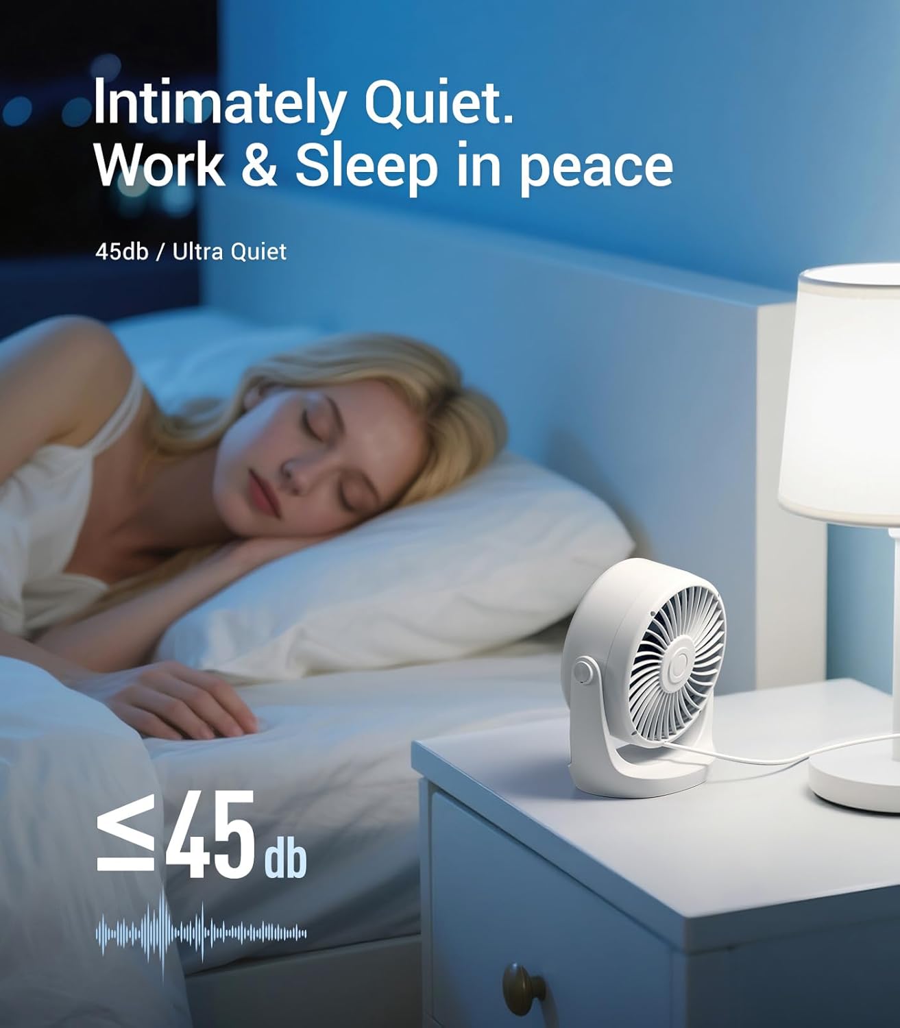 USB Desk Turbo Fan, Ultra-Quie - Usb Desk Fan review and price