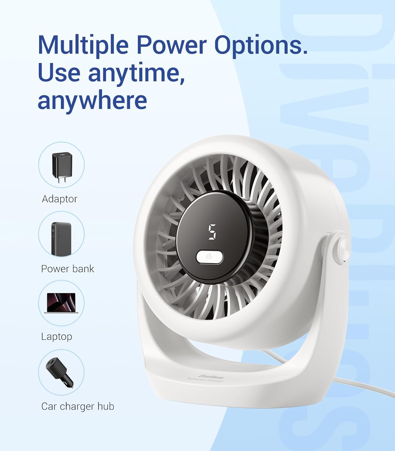 USB Desk Turbo Fan, Ultra-Quie - Usb Desk Fan review and price
