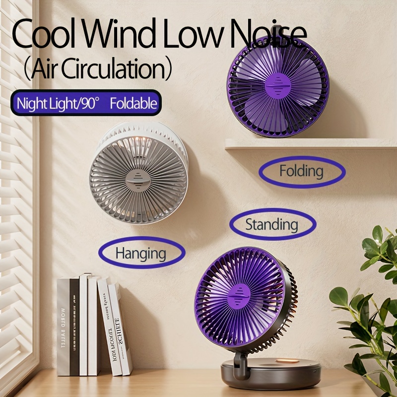 2-in-1 Desktop & Wall Fan, 4 S - Usb Desk Fan review and price
