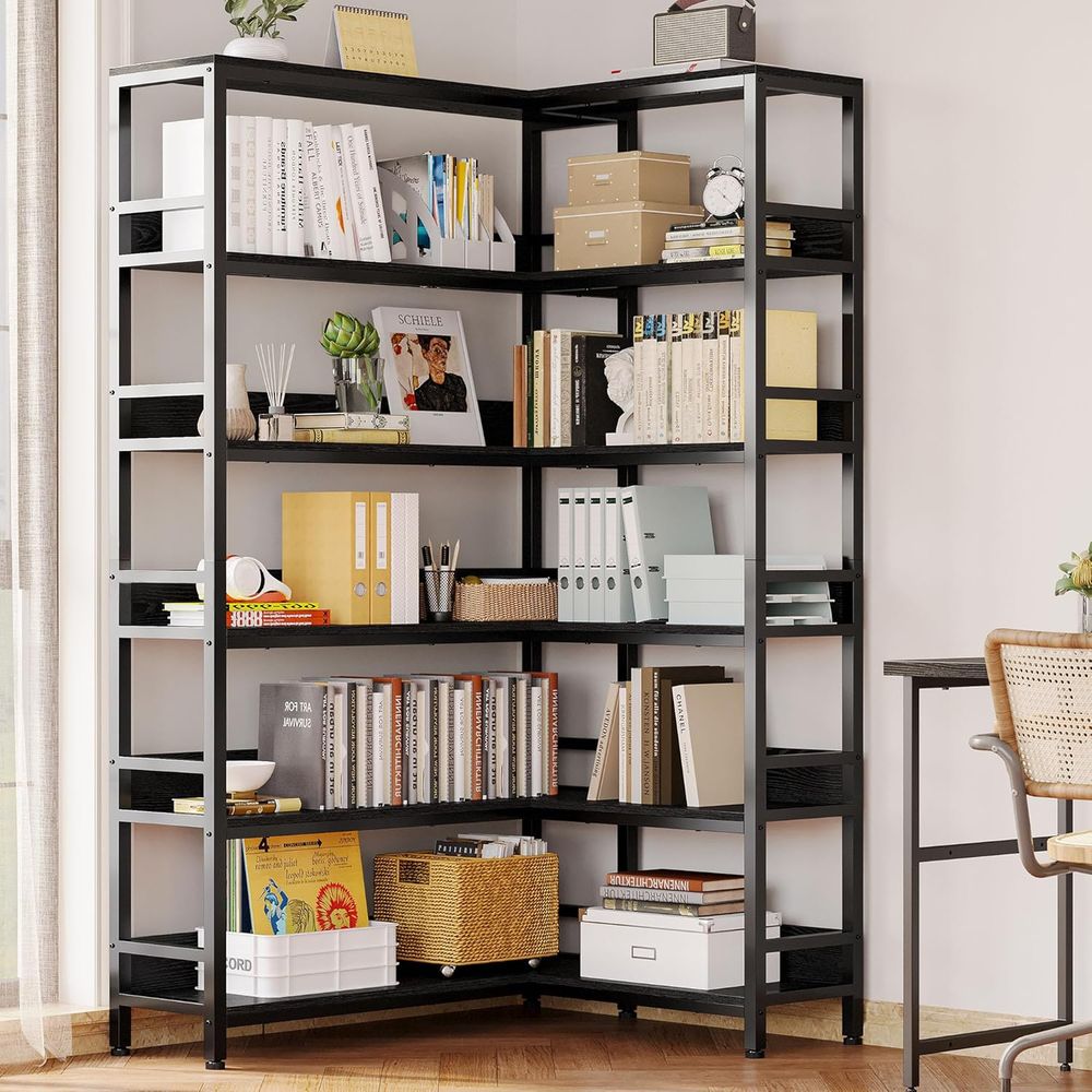 6-Tier Industrial Style Booksh - Home Office Industrial Design review and price