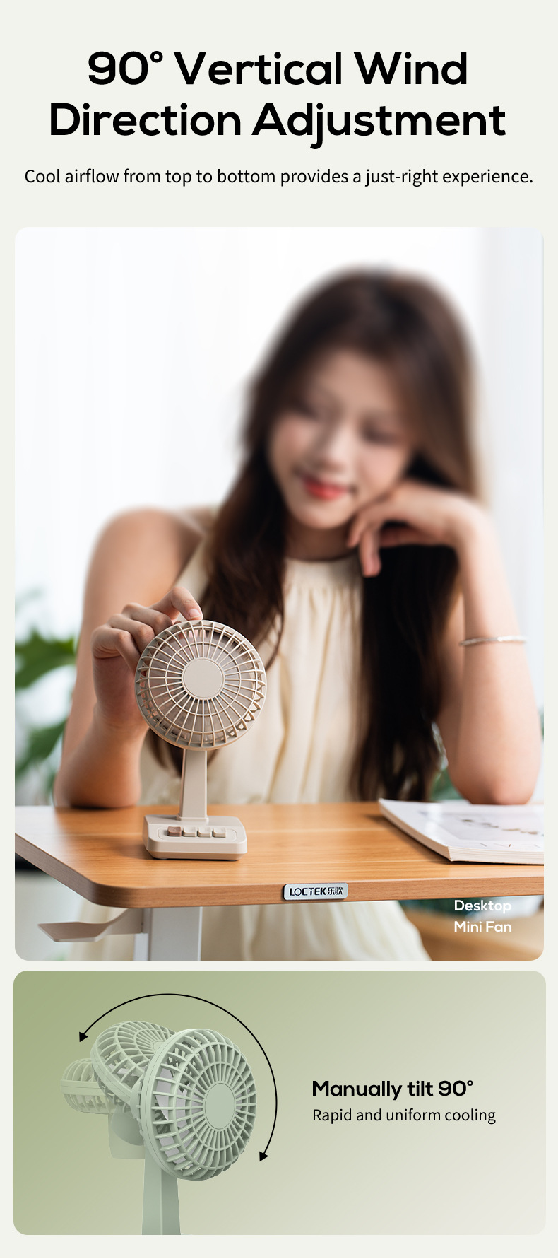 2026 New Retro Desktop Fan Por - Usb Desk Fan review and price