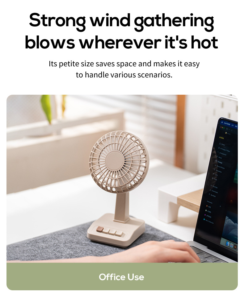 2026 New Retro Desktop Fan Por - Usb Desk Fan review and price