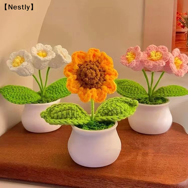 Crochet Flowers Artificial Sun - Home Office Guest Room review and price