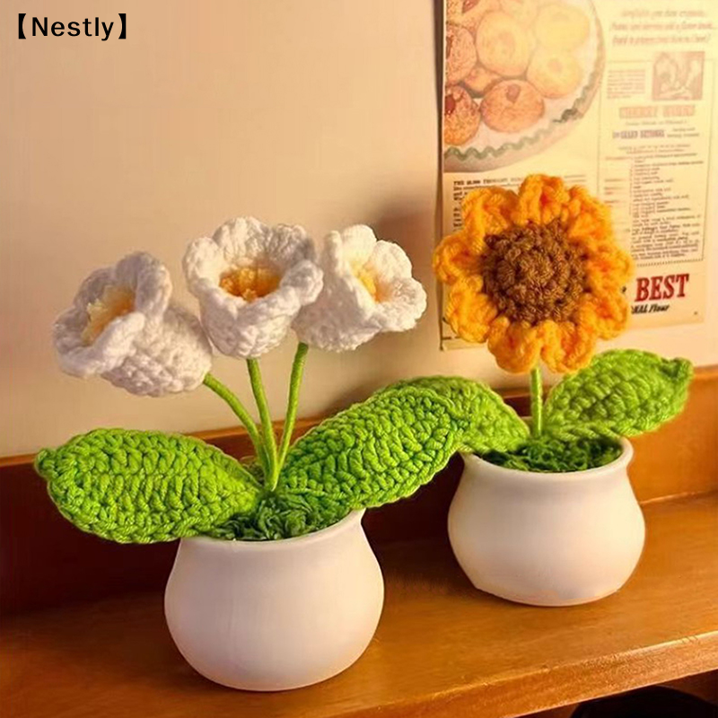 Crochet Flowers Artificial Sun - Home Office Guest Room review and price