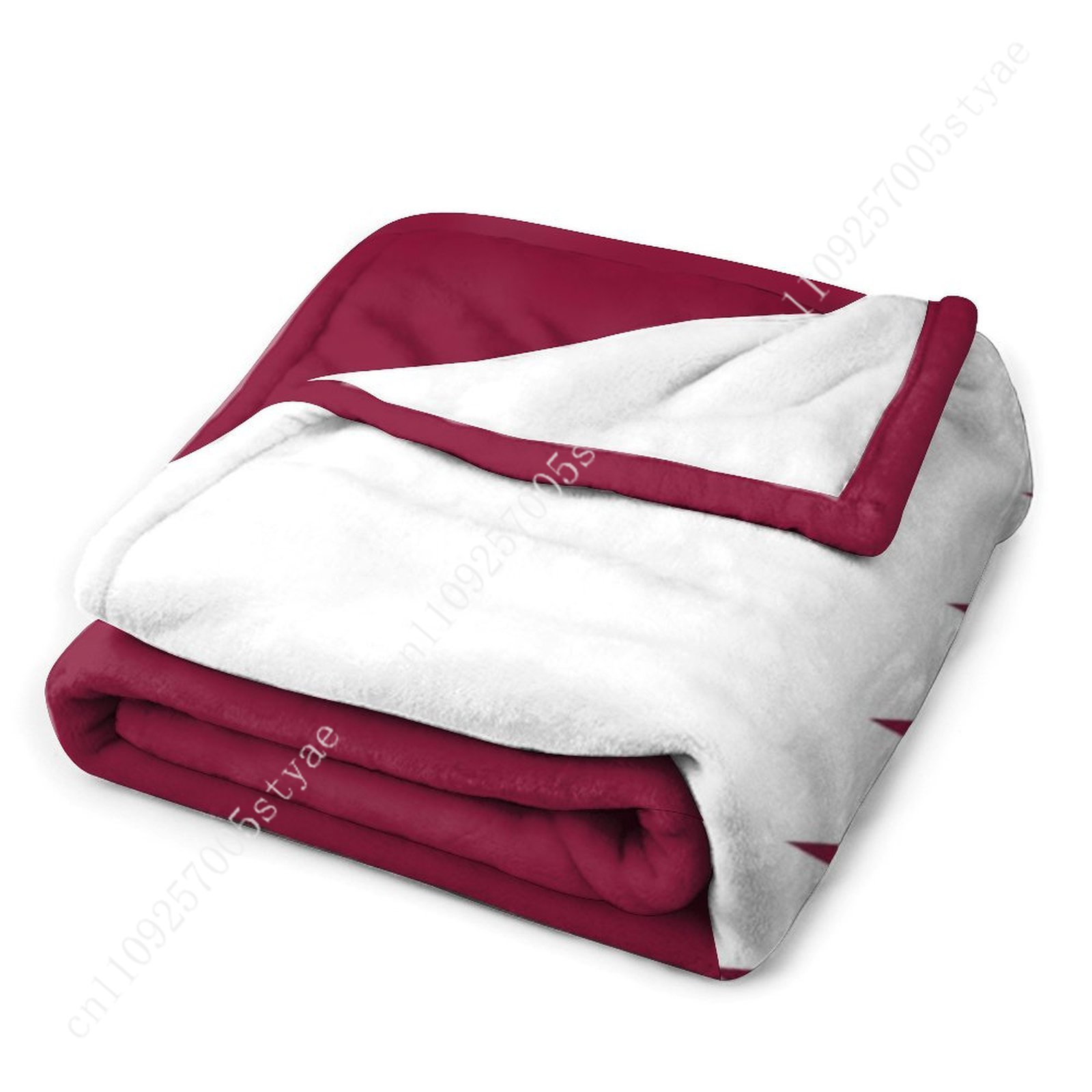 Qatar Flag Flannel Blankets Ar - Home Office Qatar Travel review and price