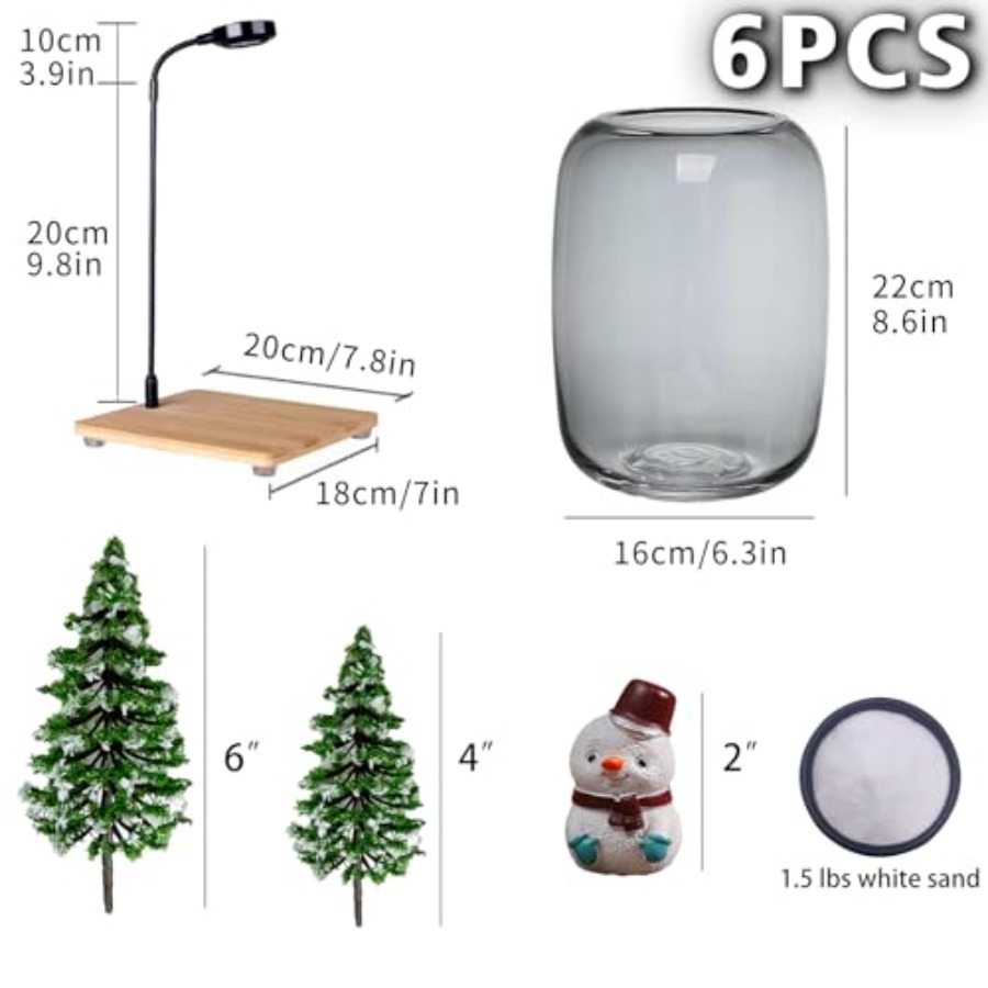 Glass Plant Terrarium Kit for  - Home Office With Plants review and price