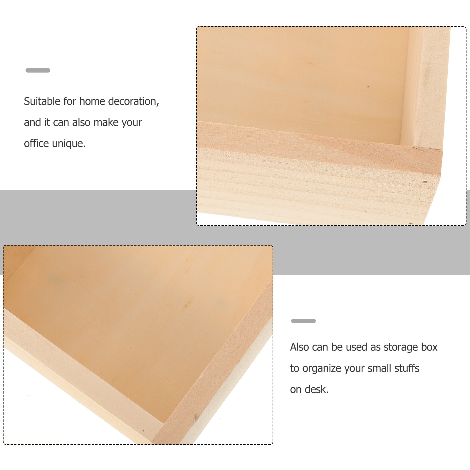 Premium Wooden Rectangular Flo - Home Office With Plants review and price