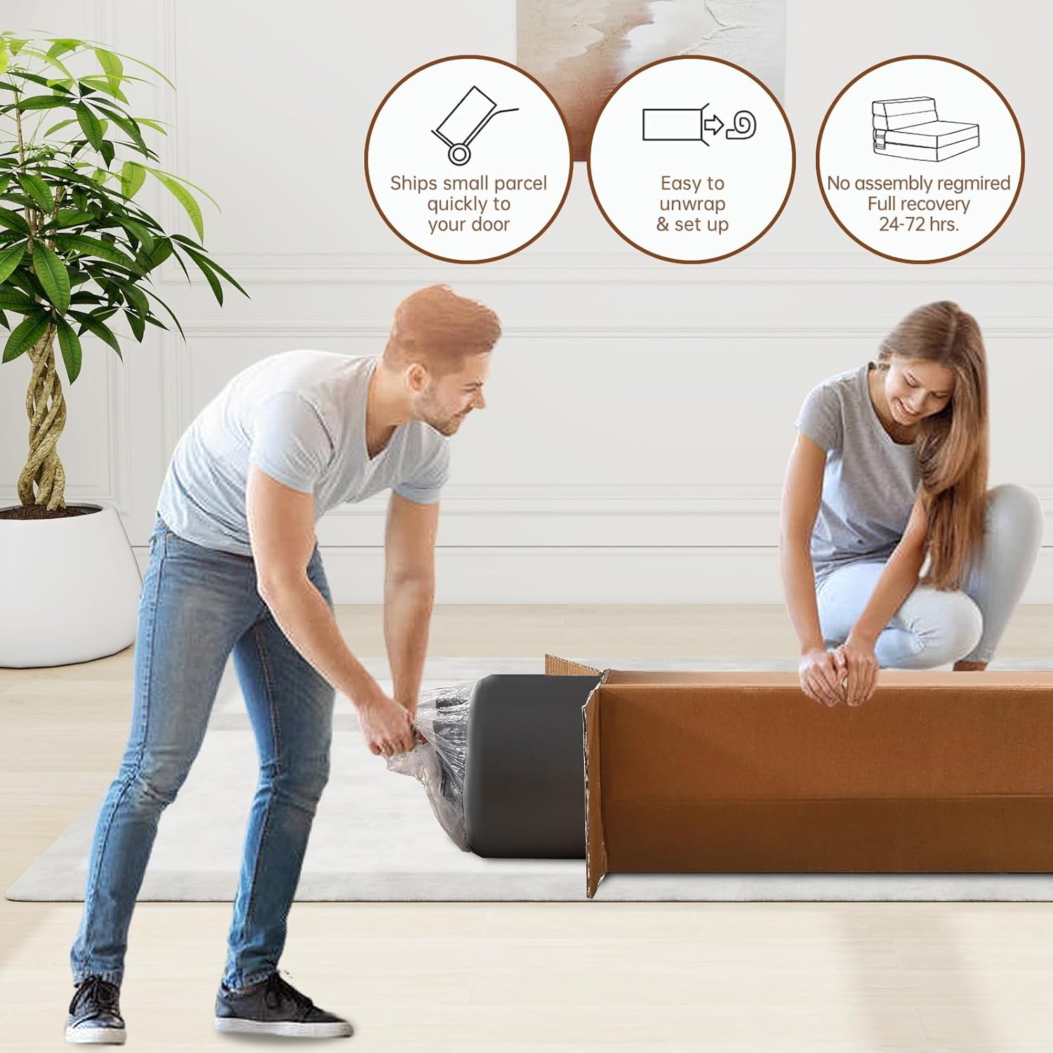 Folding Sofa Bed Single Size w - Home Office Guest Room review and price