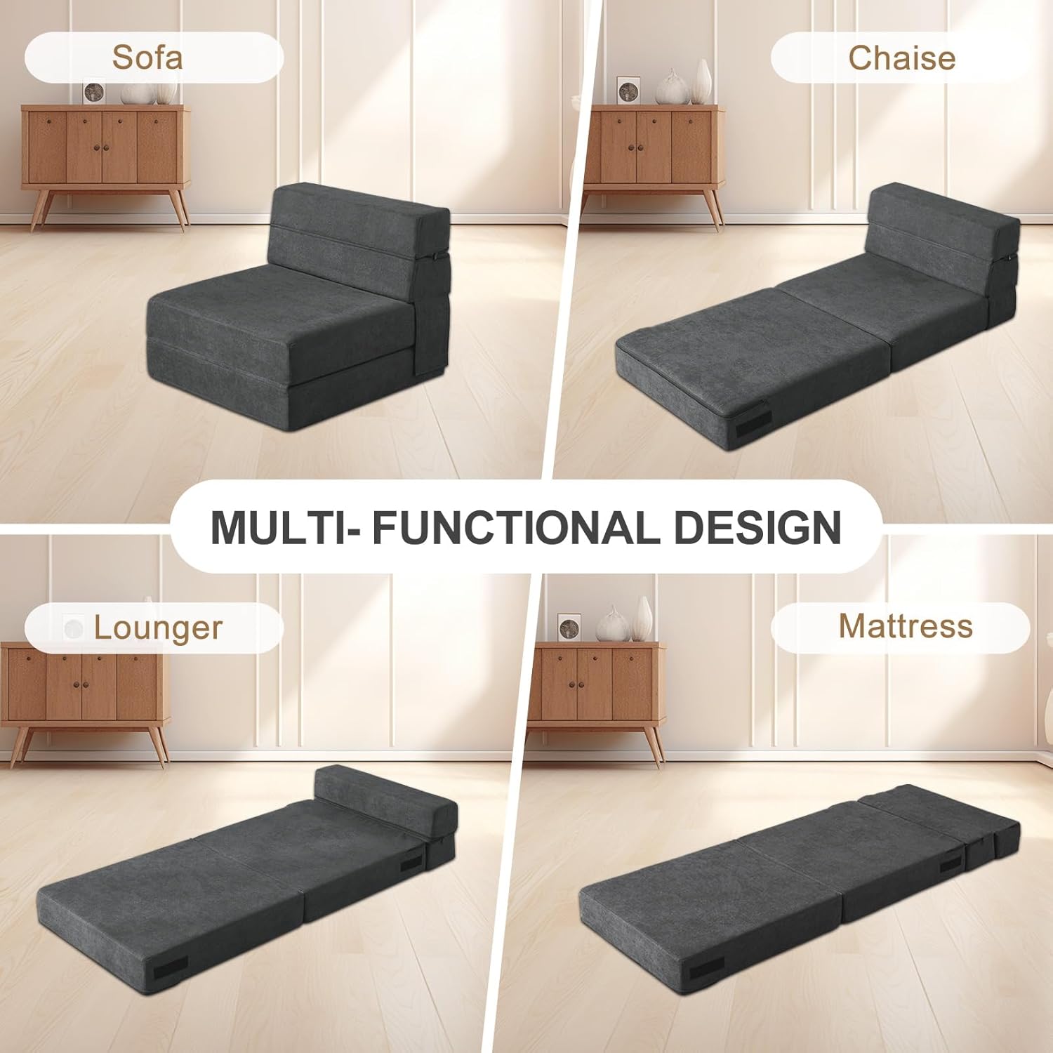 Folding Sofa Bed Single Size w - Home Office Guest Room review and price