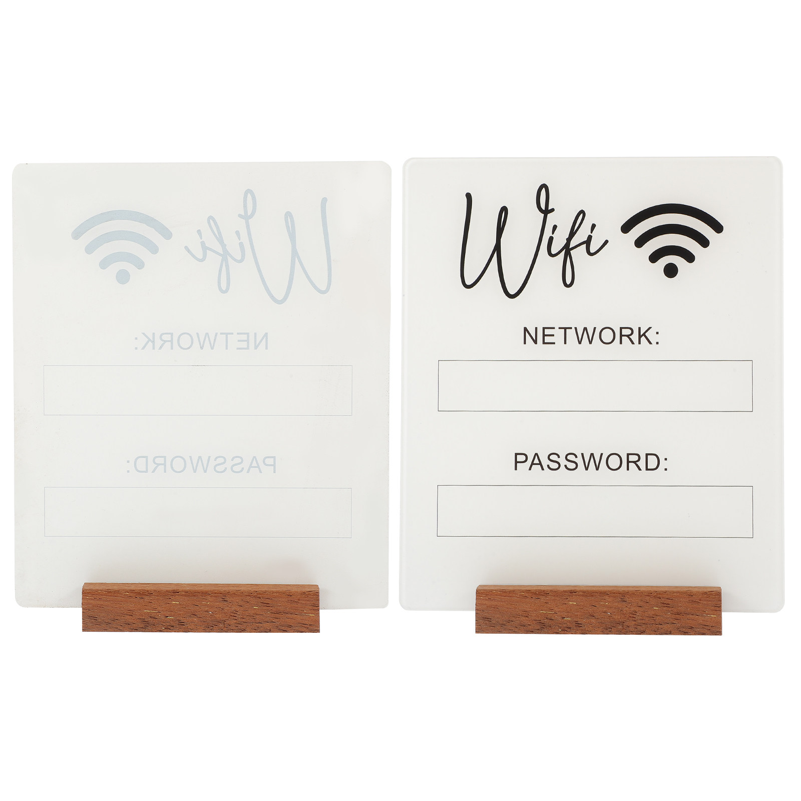 Acrylic WiFi Password Sign for - Home Office Guest Room review and price