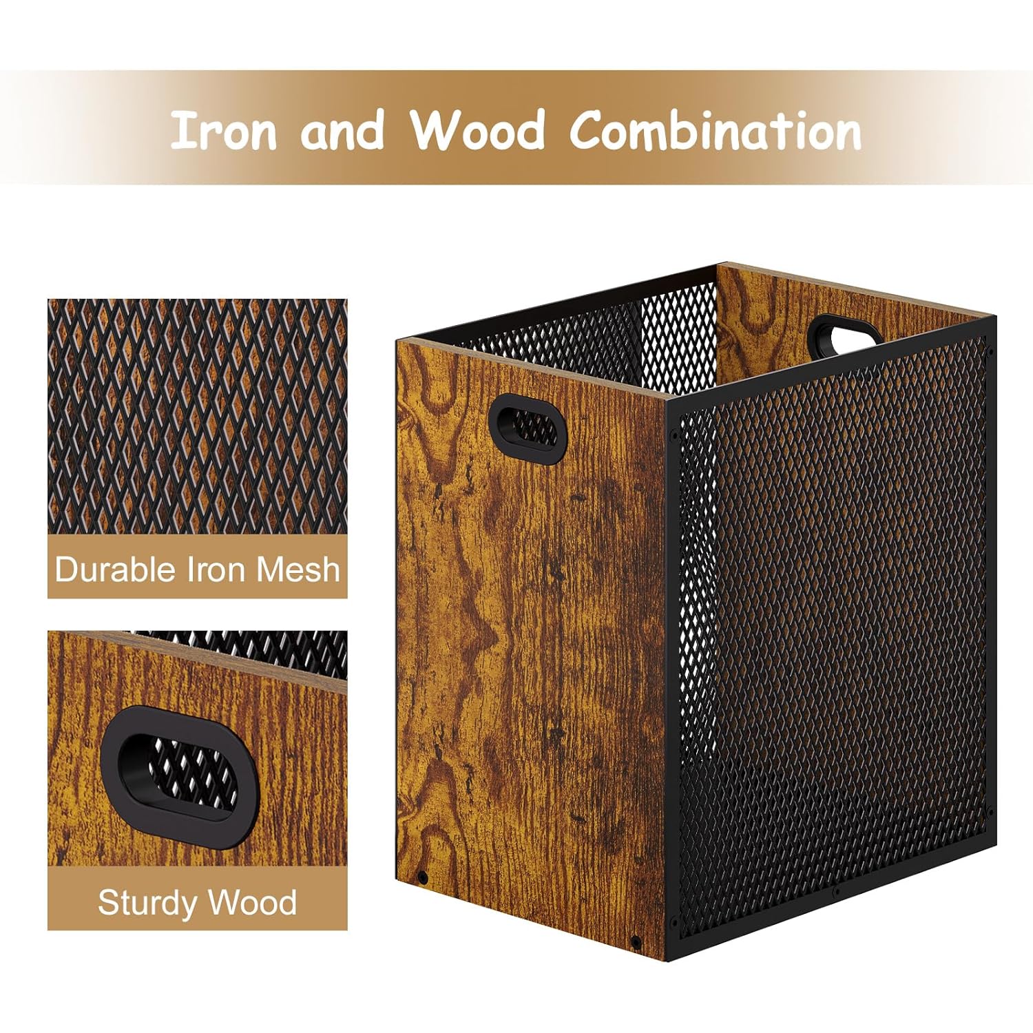 Retro Industrial Trash Can, Ir - Home Office Industrial Design review and price