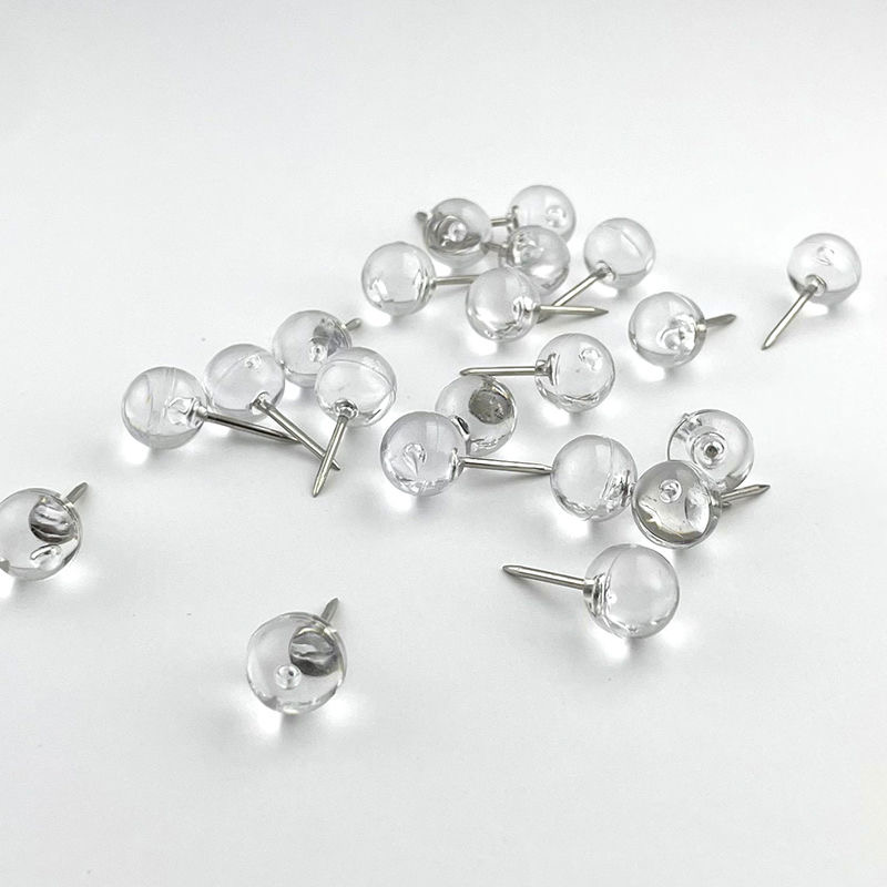 100pcs Transparent Thumbtacks, - Home Office Head review and price