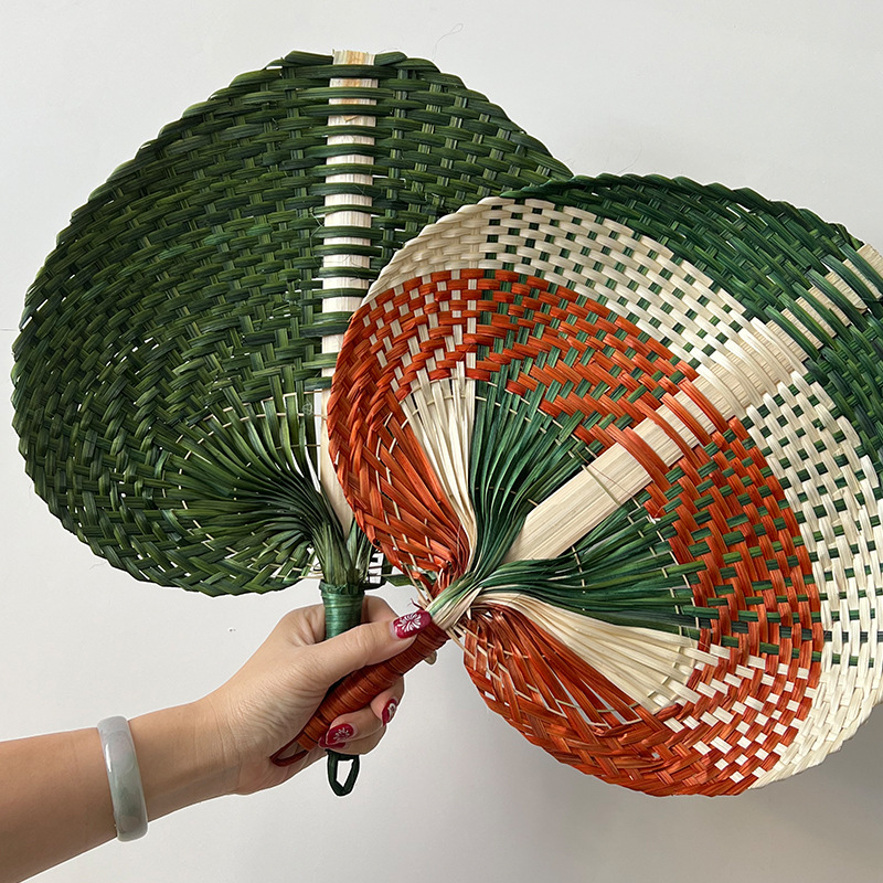 1pc Bamboo Woven Hand-Woven Fa - Home Office Form review and price