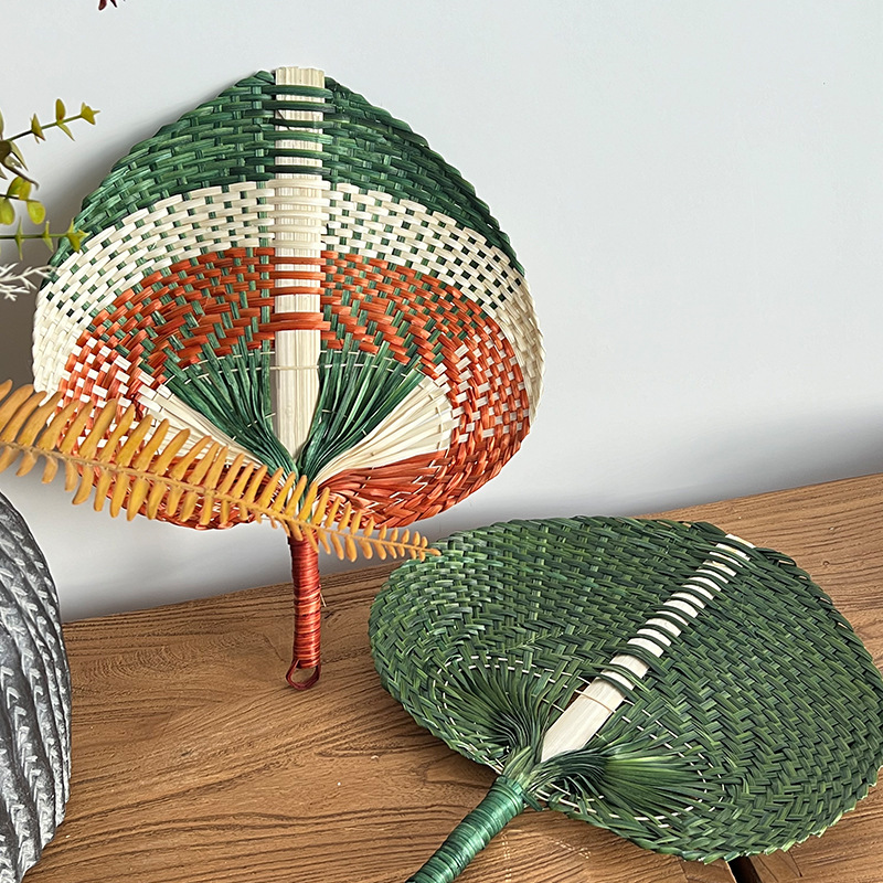 1pc Bamboo Woven Hand-Woven Fa - Home Office Form review and price