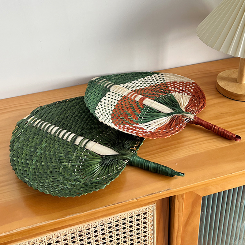 1pc Bamboo Woven Hand-Woven Fa - Home Office Form review and price