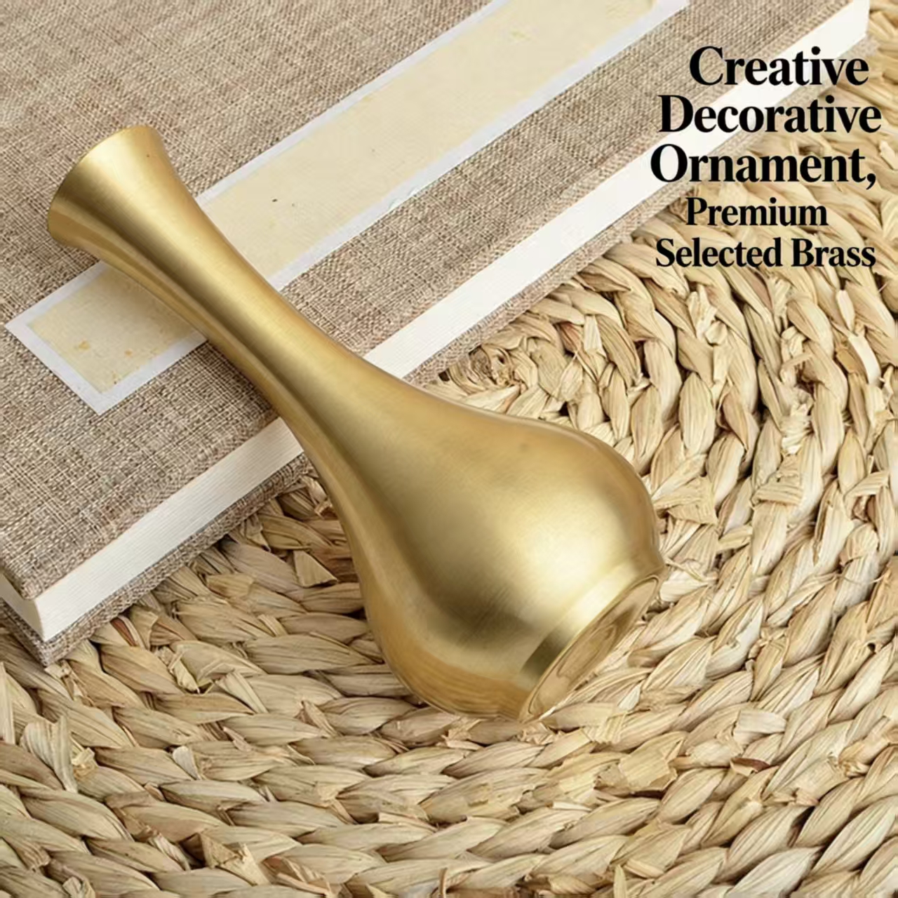 Minimalist Brass Bud Vase, Sli - Home Office Form review and price