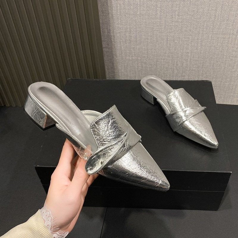 Fashionable New Block Heel Poi - Home Office Head review and price