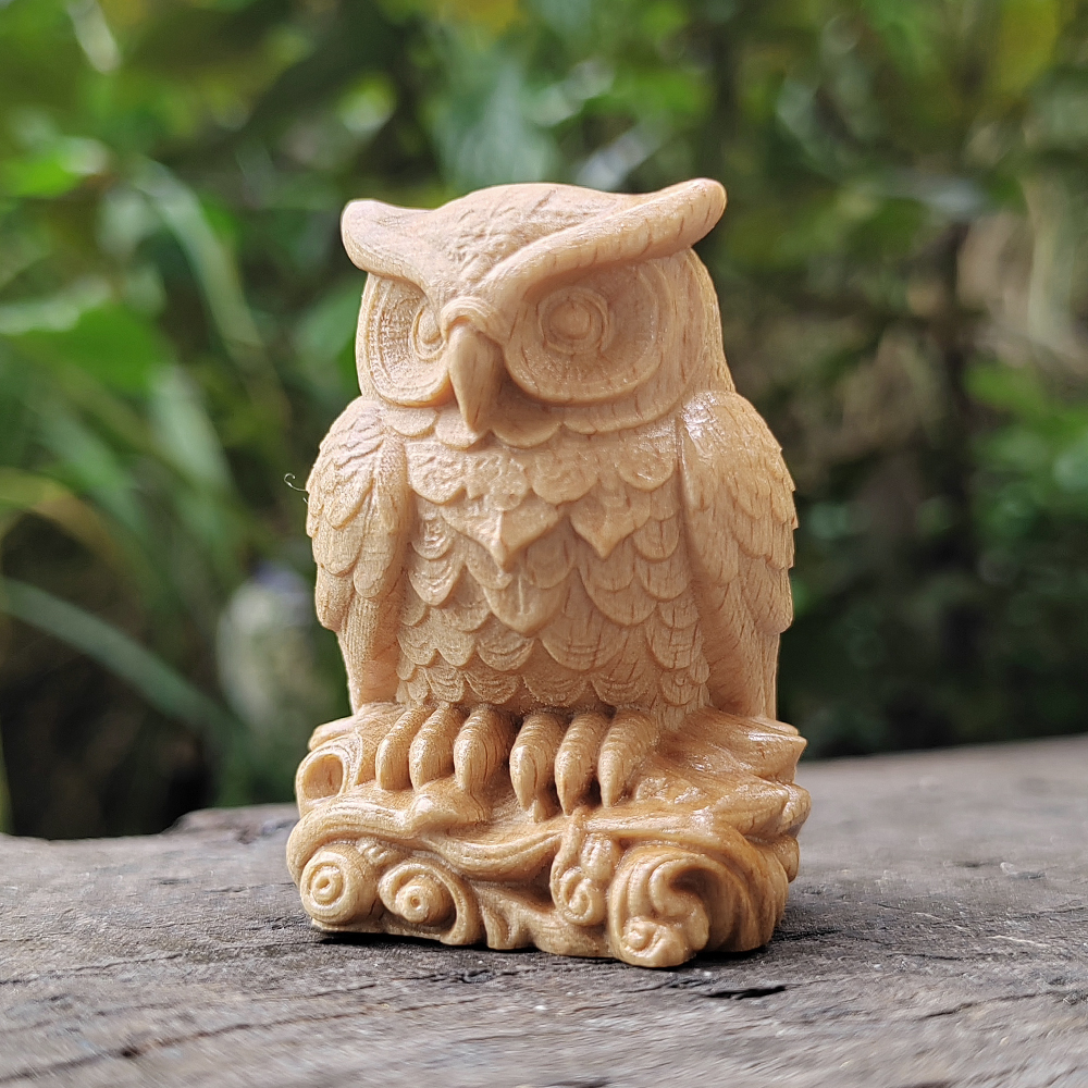 1.8 Inch Owl Figurine on a Woo - Home Office Login review and price