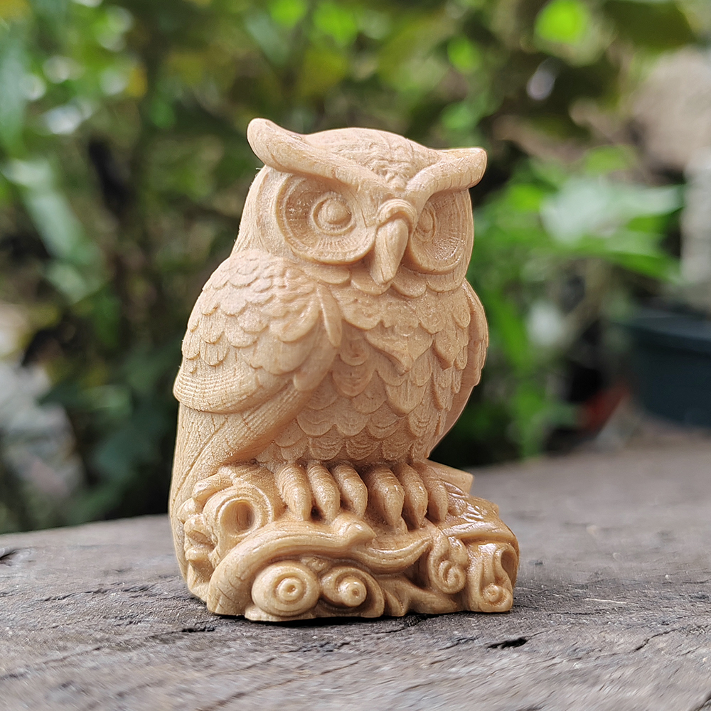 1.8 Inch Owl Figurine on a Woo - Home Office Login review and price