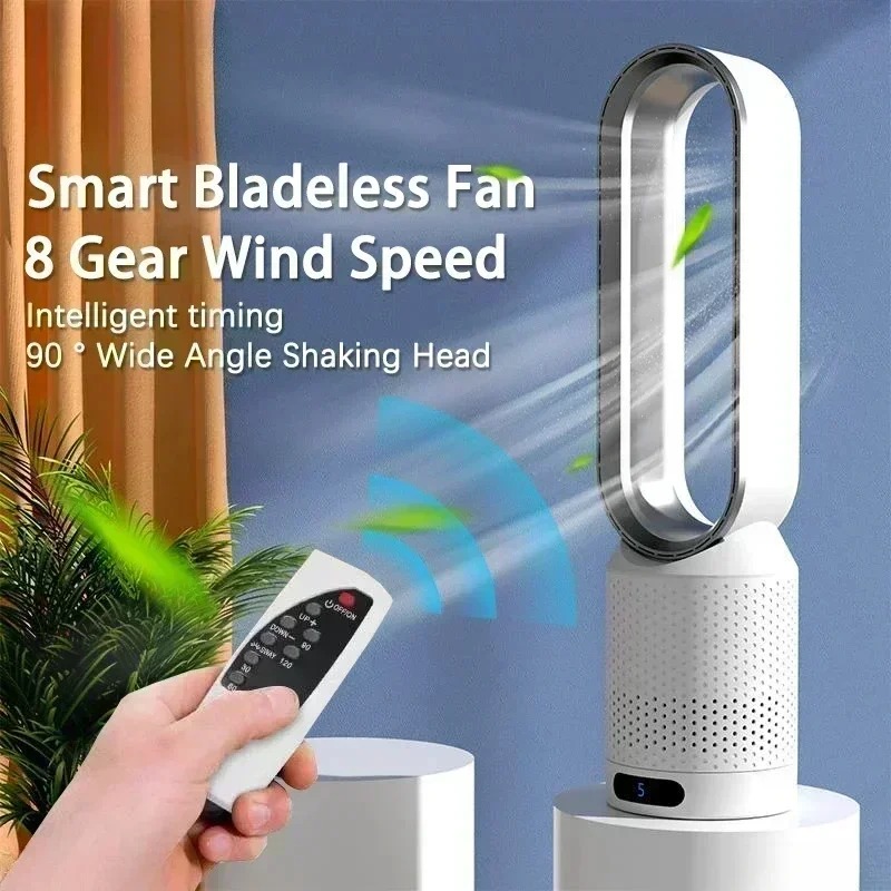 8 Speed Smart Bladeless Tower  - Home Office Head review and price