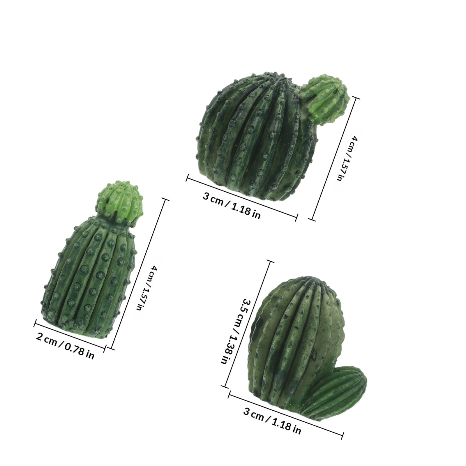 3Pcs Micro Resin Plant DIY Cac - Home Office With Plants review and price