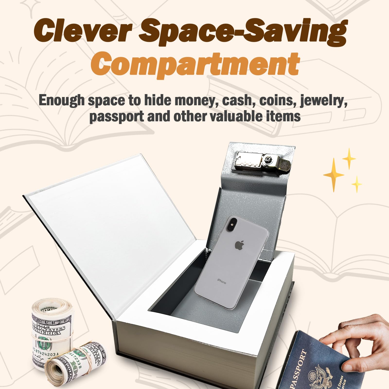 Decorative Book Safe Box with  - Home Office Form review and price